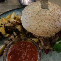 Christmas burger   at Emmi's Kitchen in Augsburg
