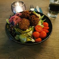 Falafel Bowl at Emmi's Kitchen in Augsburg