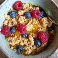 Coconut Milkrice at Emmi's Kitchen in Augsburg