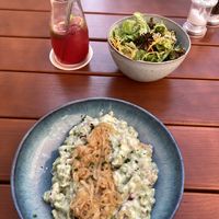 Spinat speztle mit Limonade   at Emmi's Kitchen in Augsburg