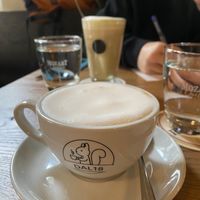 cappucino  at Emmi's Kitchen in Augsburg