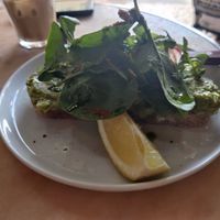 Avo toast at Café Janis in Lisbon