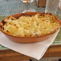 Vegan lasange at Vrata O Grada in Trogir