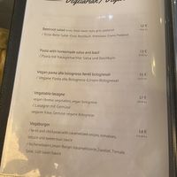 Veg menu  at Vrata O Grada in Trogir