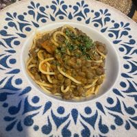 Linsenbolognese  at Vrata O Grada in Trogir