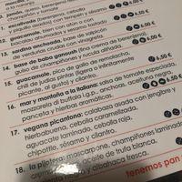 15 and 17 are vegan at Lanbroa in Pamplona