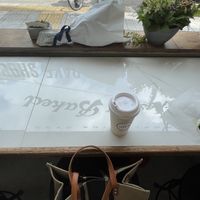 They have some coffee menu and sweet and yum rice milk drink will be available soon at Ovgo B.A.K.E.R Edo St in Tokyo