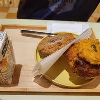 Pumpkin muffin and dry cookie at Ovgo B.A.K.E.R Edo St in Tokyo