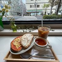 Morning set my beloved at Ovgo B.A.K.E.R Edo St in Tokyo