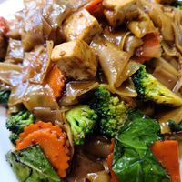 Pad see ew at Vegan Thai Co in Longmont