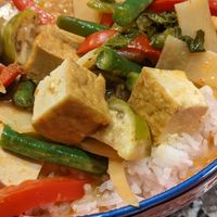 Red Curry at Vegan Thai Co in Longmont