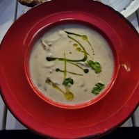 Krem z kalafiora at Kapitalna in Jastarnia