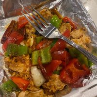 Kung Pao chicken  at Asian Vegan Bistro in Bakersfield