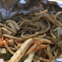 Chow Mein with Tofu: so good!! I really enjoyed it but I wish it had more tofu.  at Asian Vegan Bistro in Bakersfield