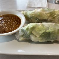 Spring rolls  at Asian Vegan Bistro in Bakersfield