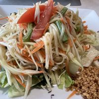 Papaya salad  at Asian Vegan Bistro in Bakersfield