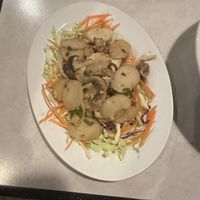 Mushroom salad  at Asian Vegan Bistro in Bakersfield