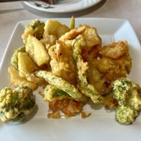Vegetable tempura   at Asian Vegan Bistro in Bakersfield