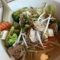 Vegan pho  at Asian Vegan Bistro in Bakersfield