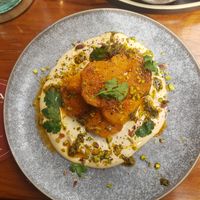 Very reach tastes. Ideal Marrocon oiles. Too good humus at NIYA in Casablanca