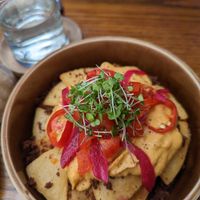homemade nacho chips at NIYA in Casablanca