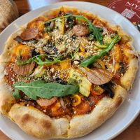 Pizza at NIYA in Casablanca