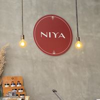 Decor  at NIYA in Casablanca