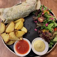 Shawarma at NIYA in Casablanca