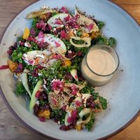 Kale salad at NIYA in Casablanca