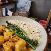 Tofu à l'orange  Gluten Free at NIYA in Casablanca