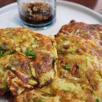 Scallion pancakes at NIYA in Casablanca
