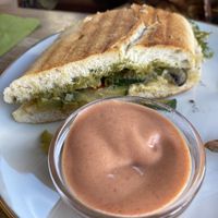 Vegan panini  at Cafe Kakadu in Offenburg