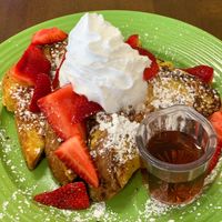 Vegan French toast!  at The Paisley Cafe in Orangevale