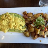 Avocado toast with sourdough.   at The Paisley Cafe in Orangevale