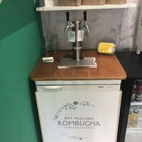 Kombucha tap at Butterfly Effect Banchory  in Banchory