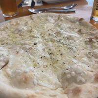 Cheesey garlic bread   at Amici in Torquay