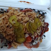 Loaded bbq tots at Your Local Seitanist in Chattanooga