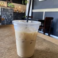 Iced latte   at Your Local Seitanist in Chattanooga