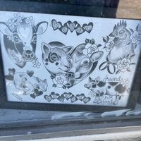 Tattoo ideas anyone?  at Your Local Seitanist in Chattanooga