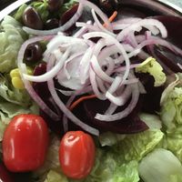Greek Salad no feta at Buddy's Pizza in Grand Rapids