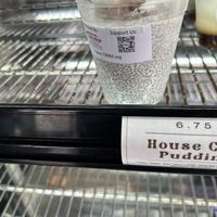 Chia pudding from grab and goo  at The Power Plant Coffee in Moss Landing