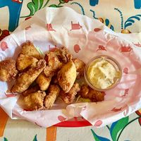 Chick’n poppers  at The Tavern in Prague