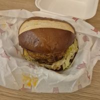 Vegan 'Boom-boom' Buffalo Fried Chick'n  Sandwich at The Tavern in Prague