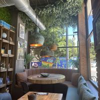 Beautiful interior  at Shanao Cafe in Malaga