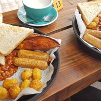 Vegan breakfast at Short & Strong Cafe & Deli in St Austell