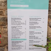 Menu at Short & Strong Cafe & Deli in St Austell