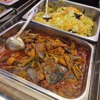 Eggplant and Assorted vege at 2pm ~  17/11/21 at Zuya Vegetarian Cuisines 竹雅素食 - Singpost Centre in Central Singapore