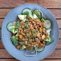 Salade Moeder de Gans at Moeder De Gans in Voeren