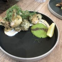 Tempora Lions mane mushrooms  at Botanique in Hove