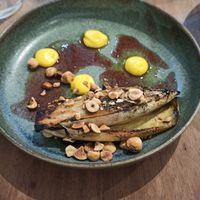 Seared chicory daily special at Botanique in Hove